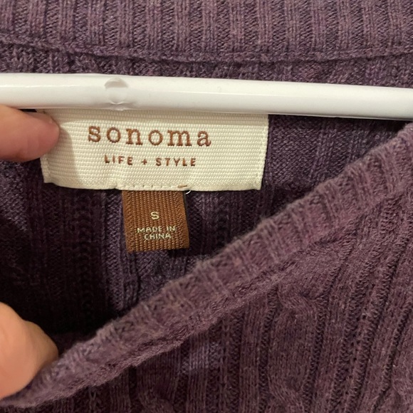 ☘️3/45 Sonoma Purple Sweater - Picture 3 of 5